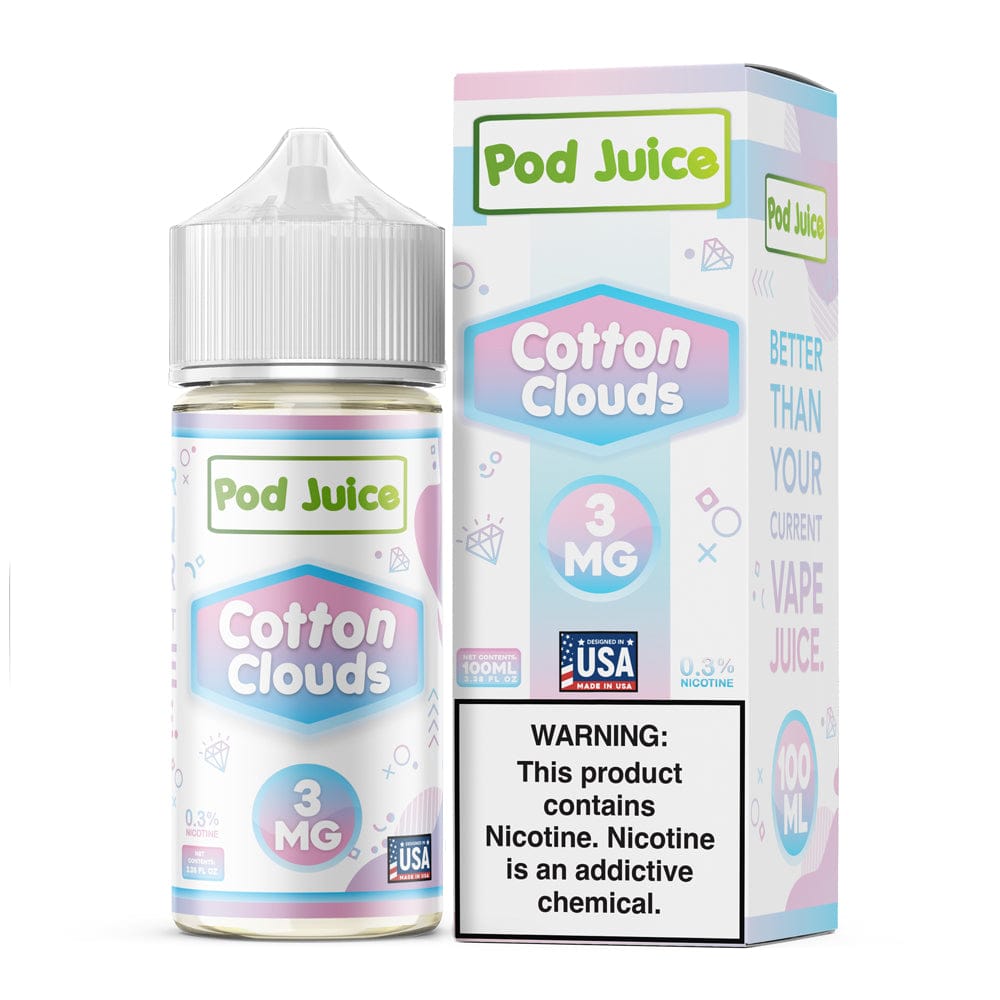 Cotton Clouds - Pod Juice - 100mL