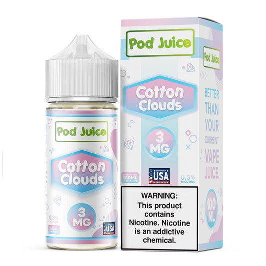 Cotton Clouds - Pod Juice - 100mL