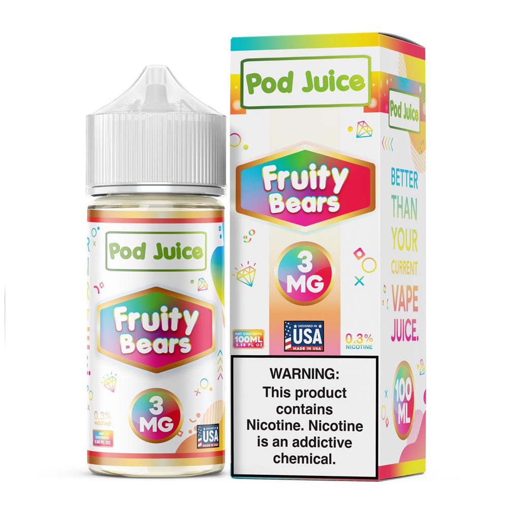 Fruity Bears - Pod Juice - Vape Juice | Giant Vapes Fruity Bears - Pod Juice - Vape Juice | Giant Vapes