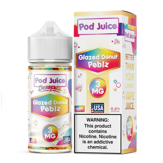 Glazed Donut Peblz - Pod Juice - 100mL