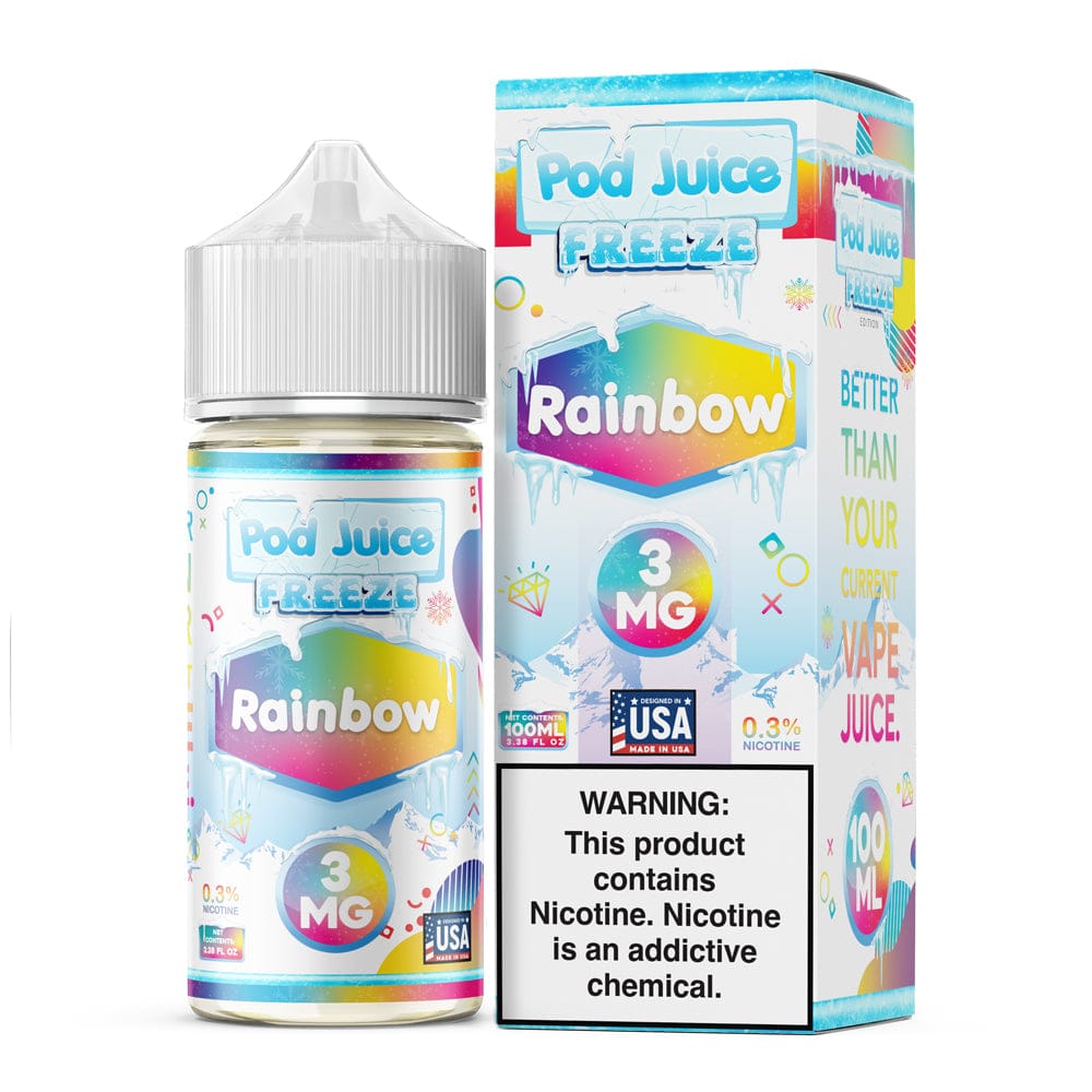 Rainbow FREEZE - Pod Juice - Vape Juice | Giant Vapes Rainbow FREEZE - Pod Juice - Vape Juice | Giant Vapes