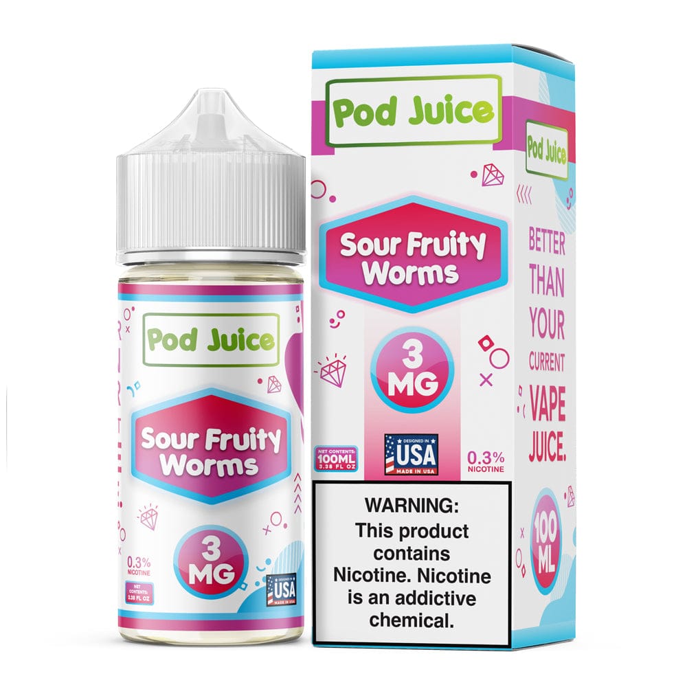 Sour Fruity Worms - Pod Juice - Vape Juice | Giant Vapes Sour Fruity Worms - Pod Juice - Vape Juice | Giant Vapes