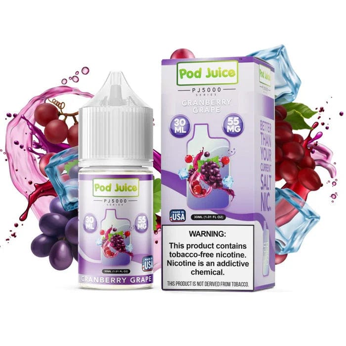 Cranberry Grape PJ5000 SALT - Pod Juice - Salt Nic