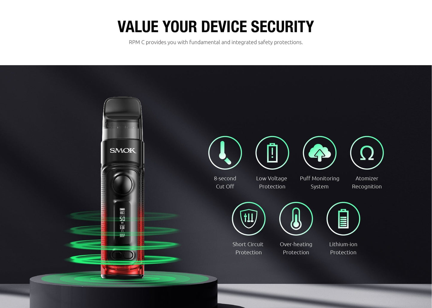 SMOK RPM C 50W Pod Kit
