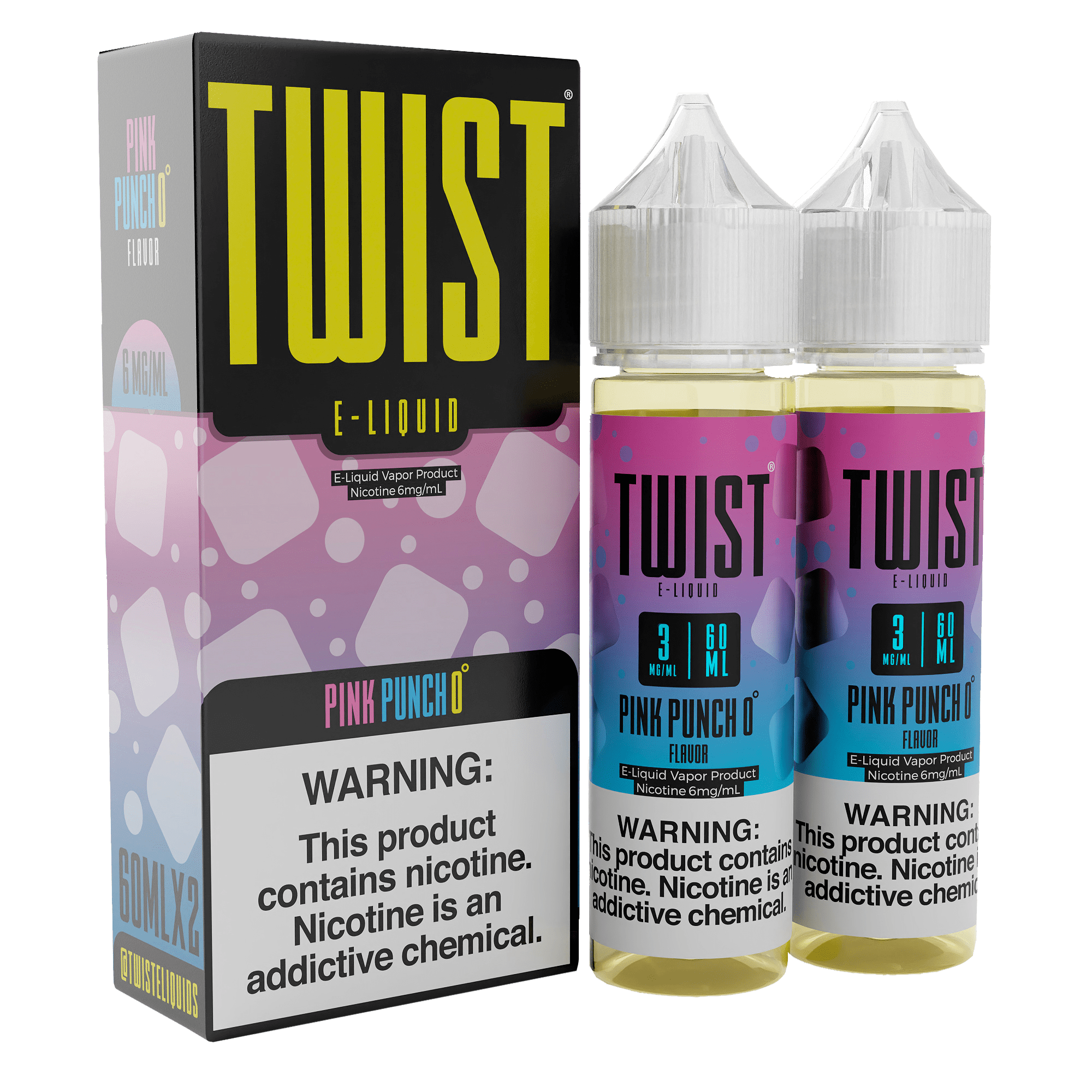 Pink Punch 0 (Pink 0) - Twist E-Liquids - Vape Juice | Giant Vapes