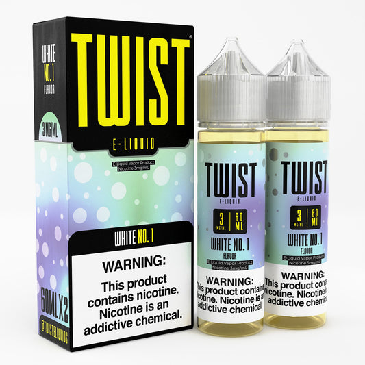 White No. 1 - Twist E-liquids - 120ML