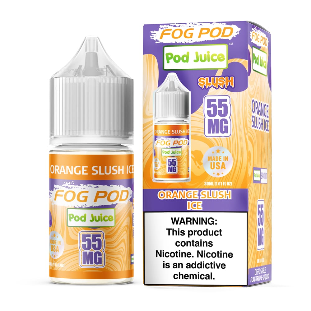 Orange Slush ICE SALT - Fog Pod x Pod Juice - 30mL