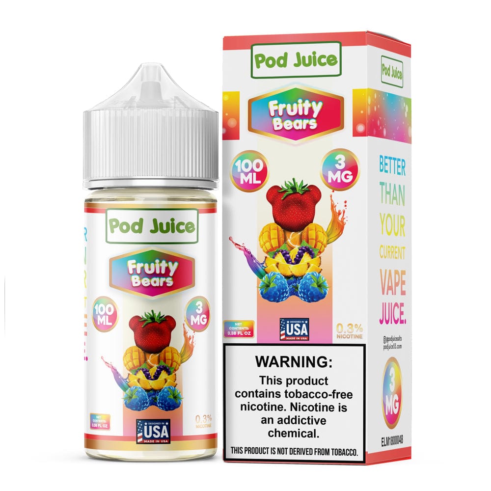 Fruity Bears - Pod Juice - 100mL