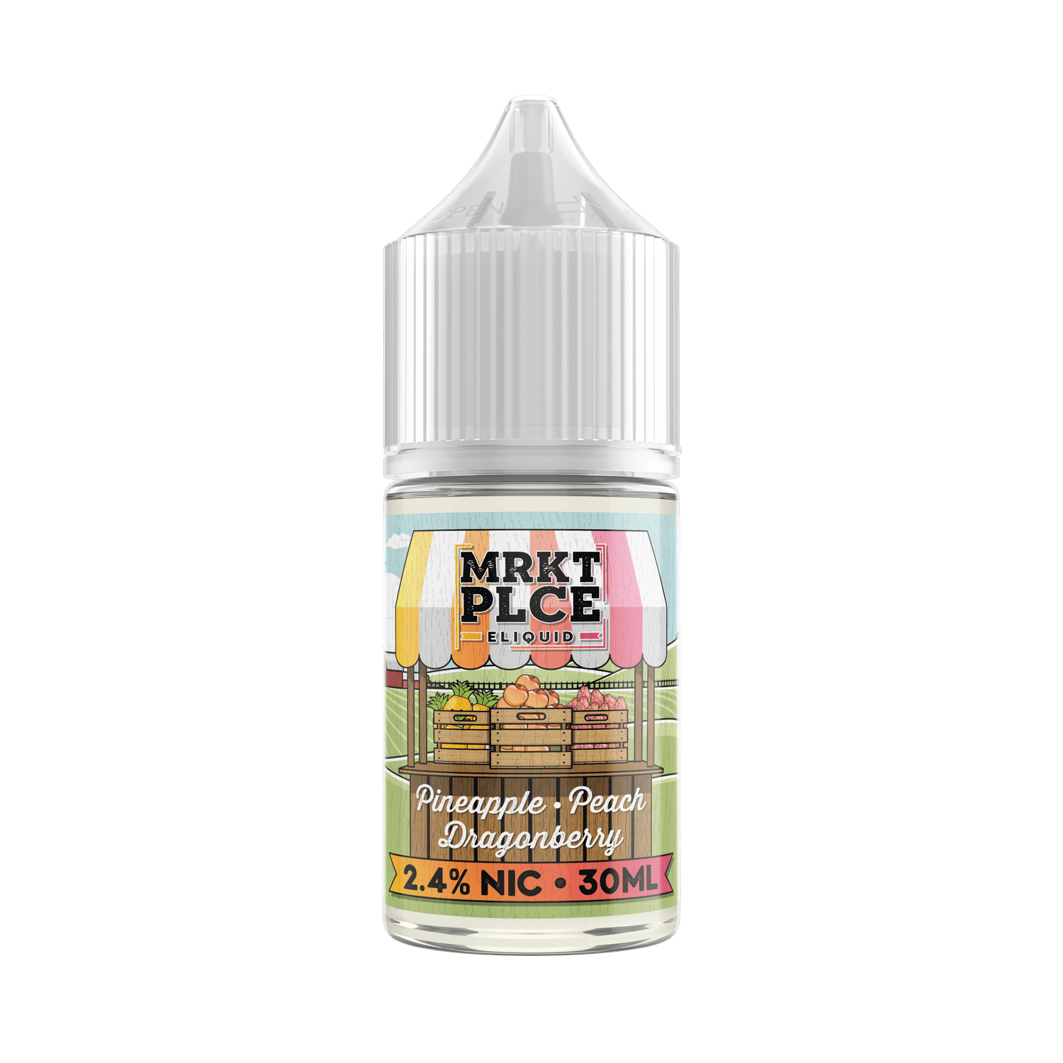 Pineapple Peach Dragonberry Salt - MRKT PLCE Salts - 30mL
