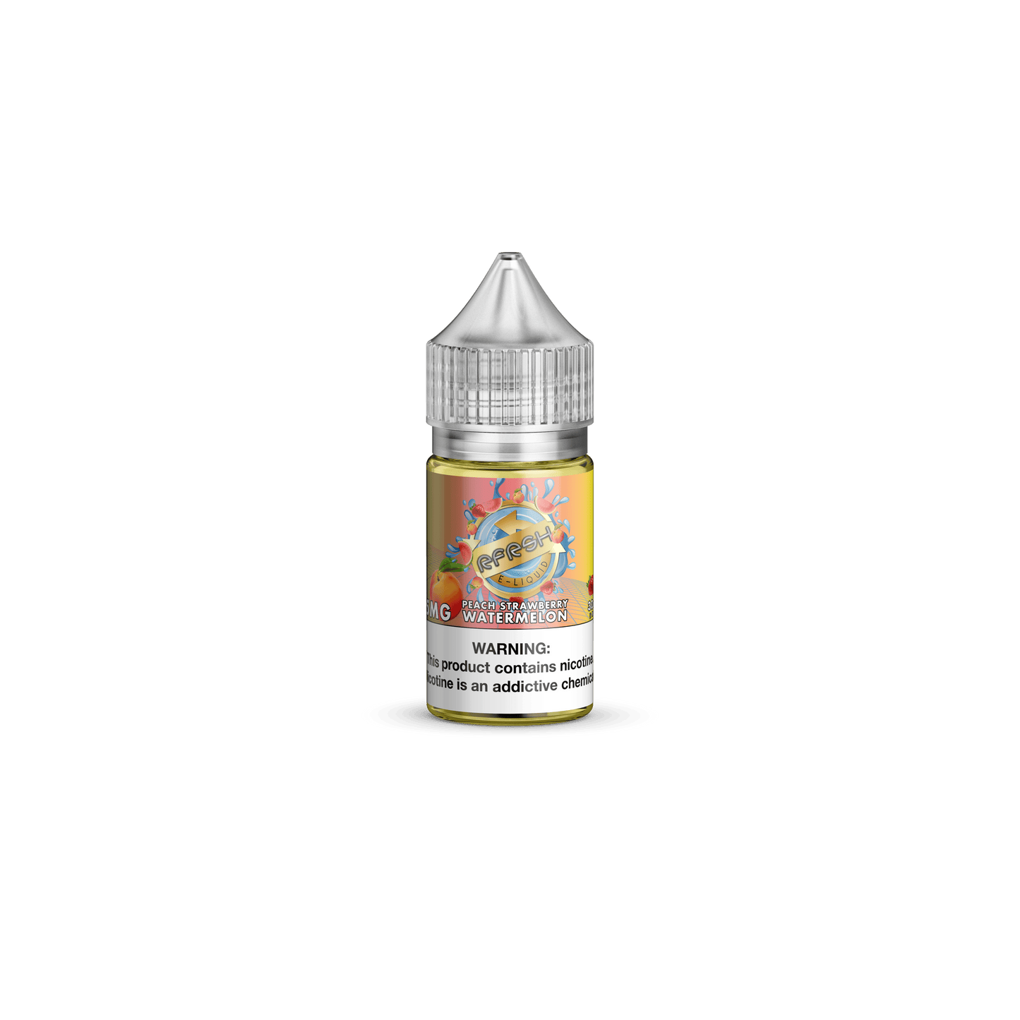 RFRSH Peach Strawberry Watermelon SALT - North Shore Vapor - 30mL