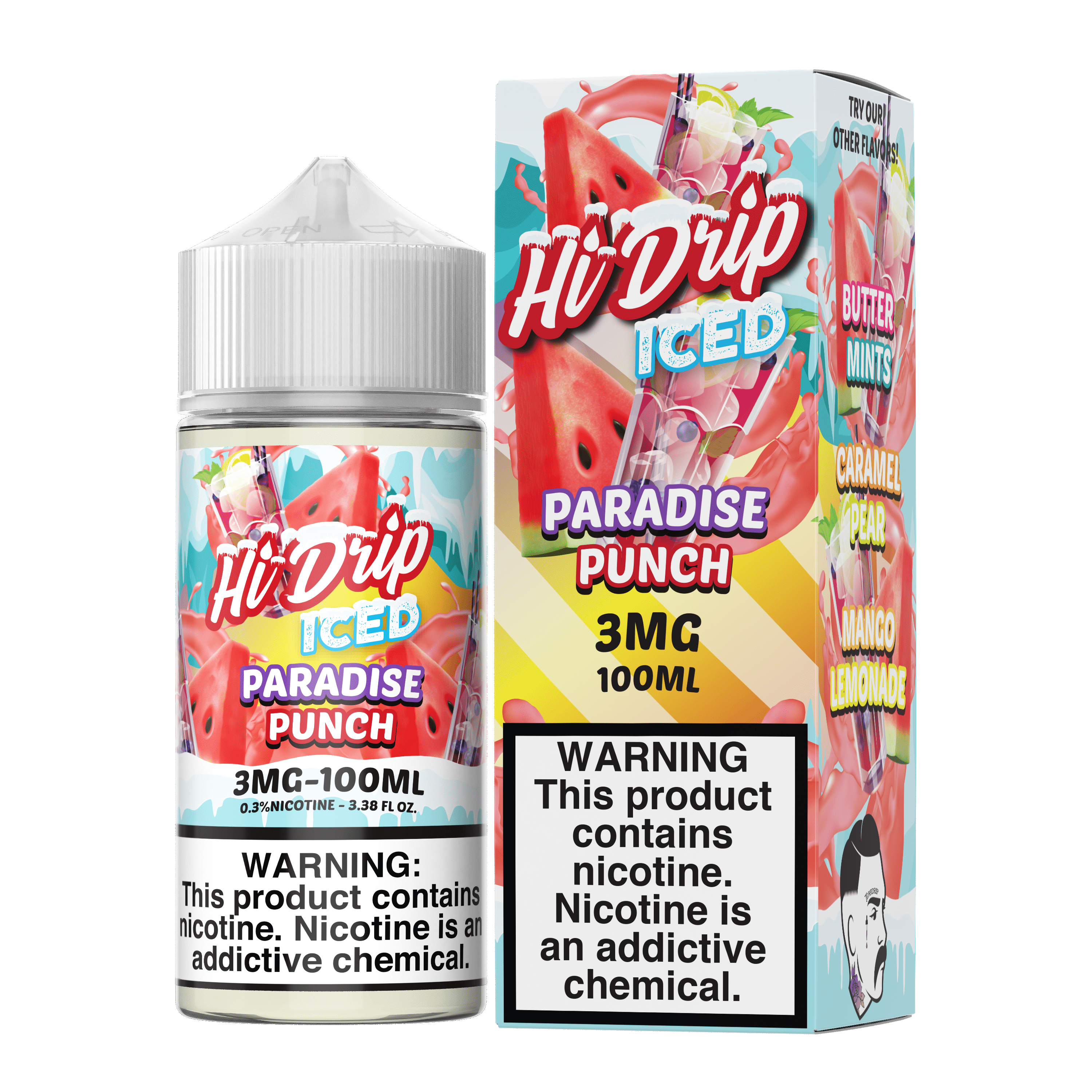 Paradise Punch ICED - Hi Drip - Vape Juice