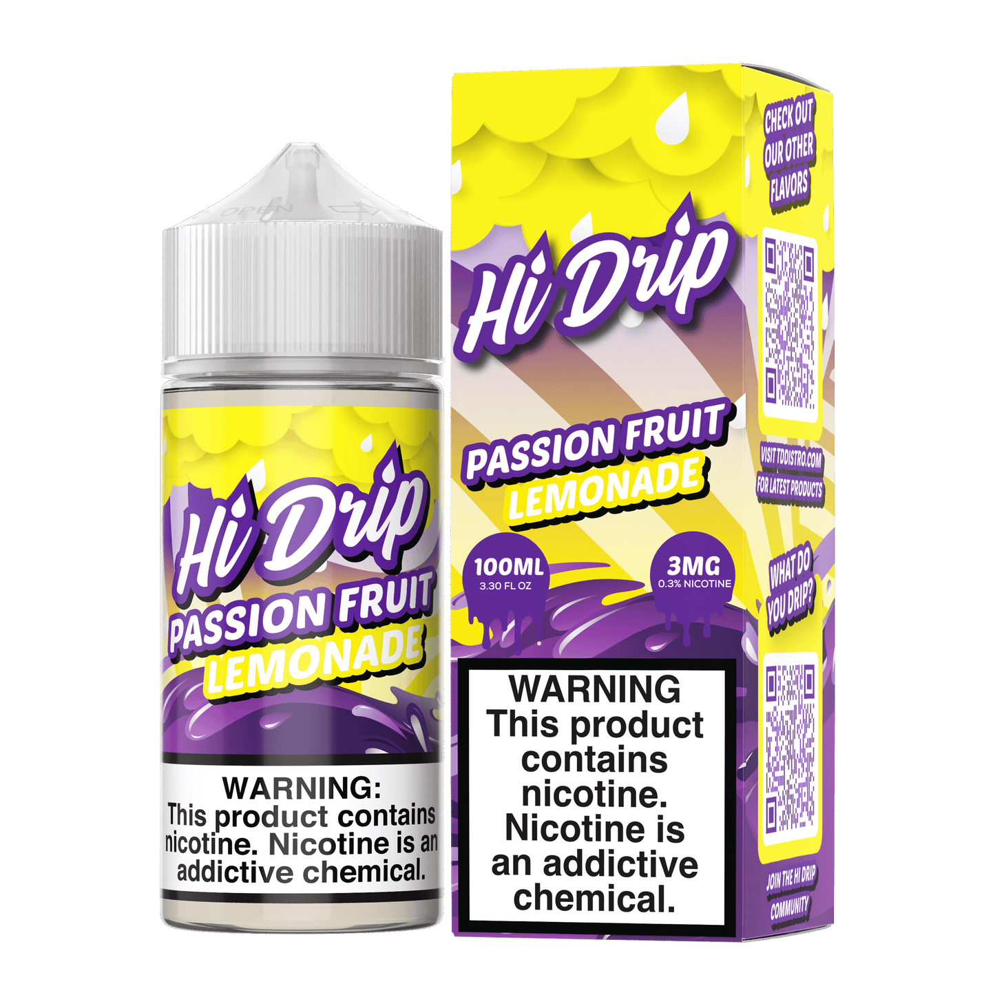 Passion Fruit Lemonade - Hi Drip - 100mL