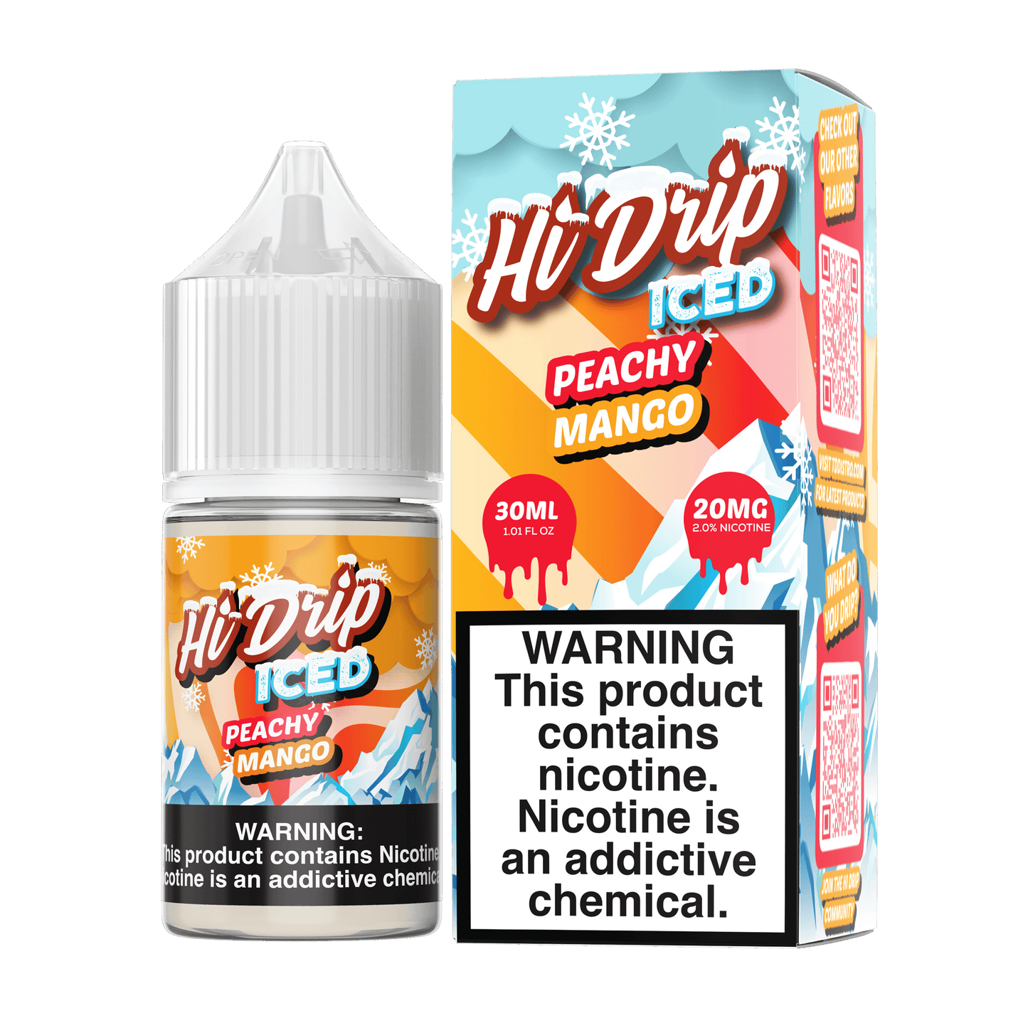 Peachy Mango ICED SALT - Hi Drip - 30mL