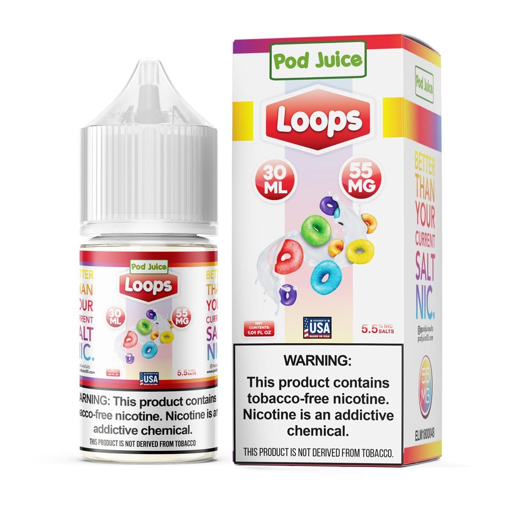 Loops SALT - Pod Juice - Nicotine Salt | Giant Vapes Loops SALT - Pod Juice - Nicotine Salt | Giant Vapes