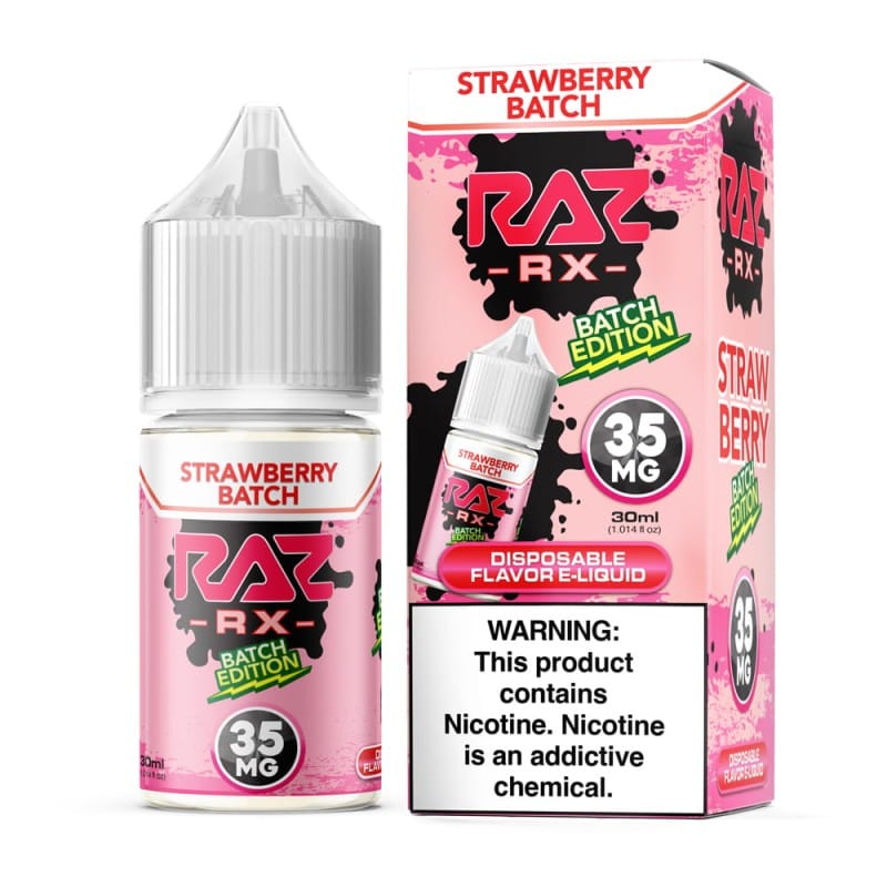 Strawberry Batch SALT - Pod Juice x RAZ RX - 30mL