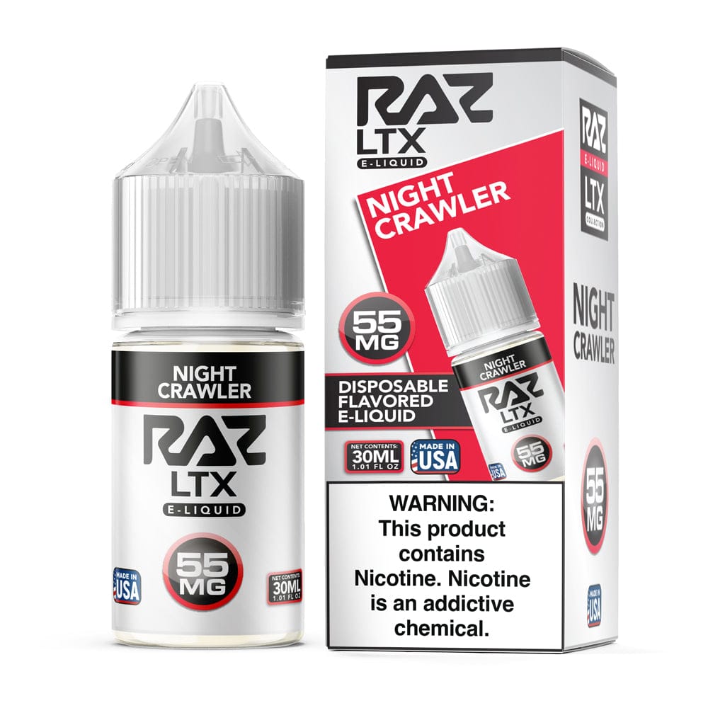 Night Crawler SALT by Pod Juice x RAZ LTX | Sour Gummy Nic Salt Giant Vapes Night Crawler SALT by Pod Juice x RAZ LTX | Sour Gummy Nic Salt Giant Vapes
