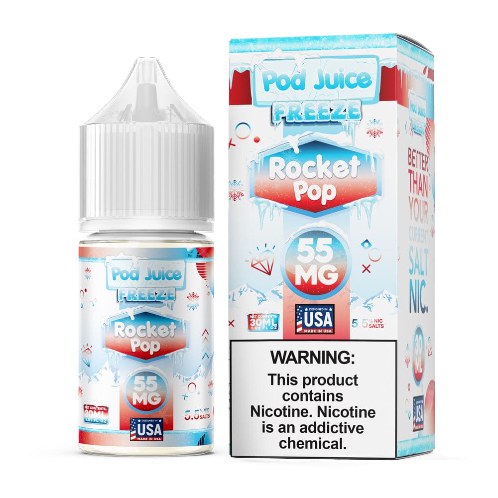 Rocket Pop FREEZE SALT - Pod Juice - Salt Nic Vape Juice | Giant Vapes Rocket Pop FREEZE SALT - Pod Juice - Salt Nic Vape Juice | Giant Vapes