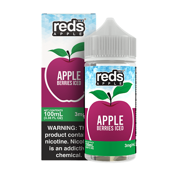 Apple Berries ICED - Red's Apple E-Juice by 7 Daze | Giant Vapes