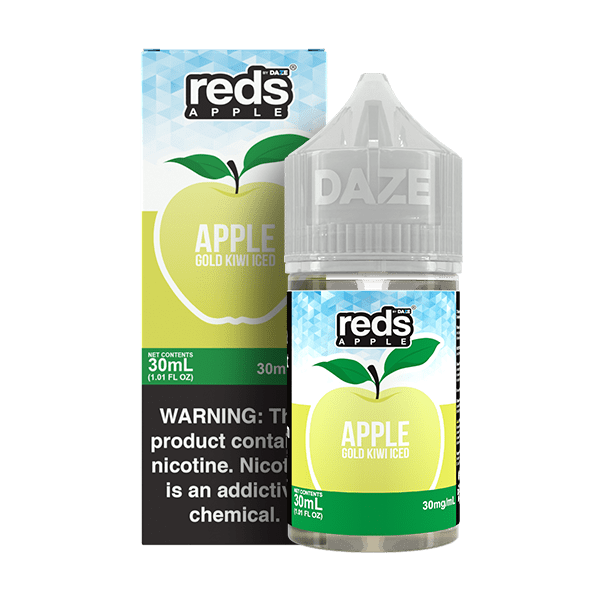 Apple Gold Kiwi ICED SALT -Red's Apple E-Juice by 7 Daze | Giant Vapes Apple Gold Kiwi ICED SALT -Red's Apple E-Juice by 7 Daze | Giant Vapes