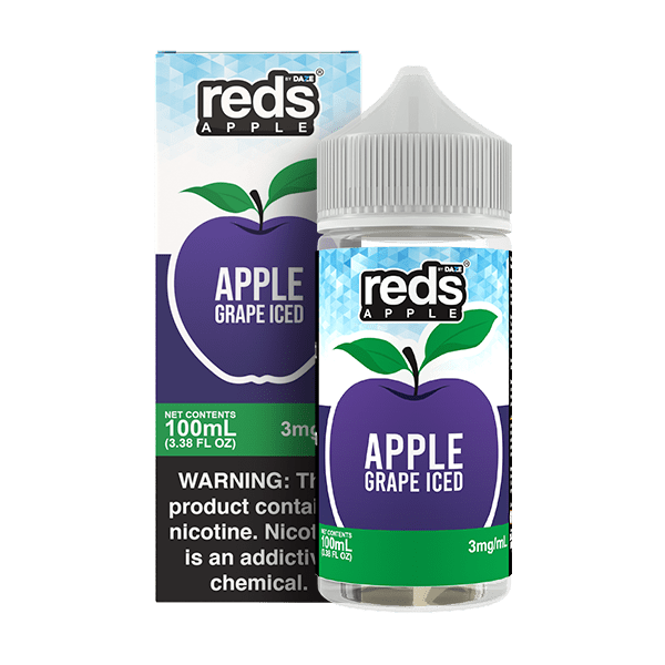Apple Grape ICED - Red's Apple E-Juice by 7 Daze