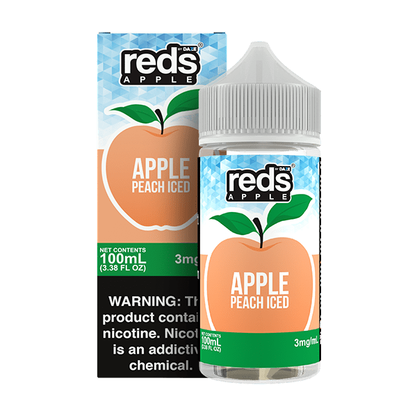 Apple Peach ICED - Red's Apple E-Juice by 7 Daze | Giant Vapes Apple Peach ICED - Red's Apple E-Juice by 7 Daze | Giant Vapes