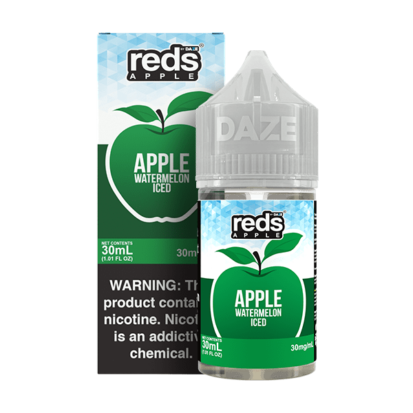 sweet apple sugar baby vape juice Apple Watermelon ICED SALT-Red's Apple E-Juice by 7 Daze