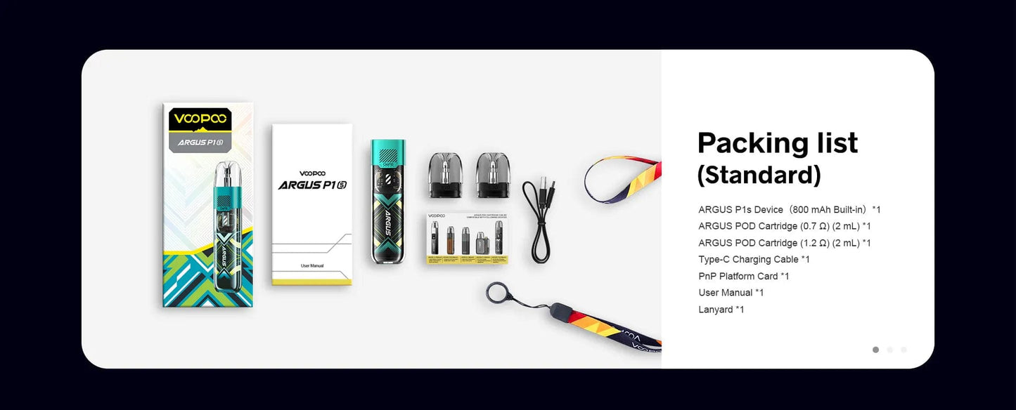 VOOPOO ARGUS P1S 25W Pod System