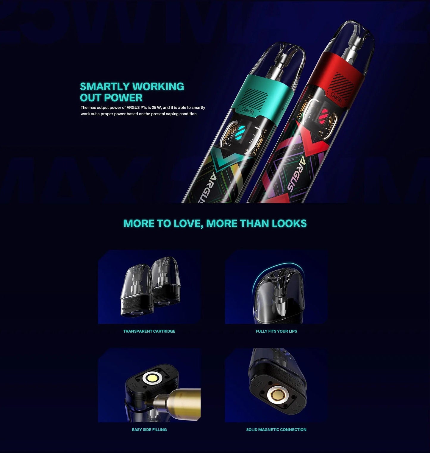 VOOPOO ARGUS P1S 25W Pod System