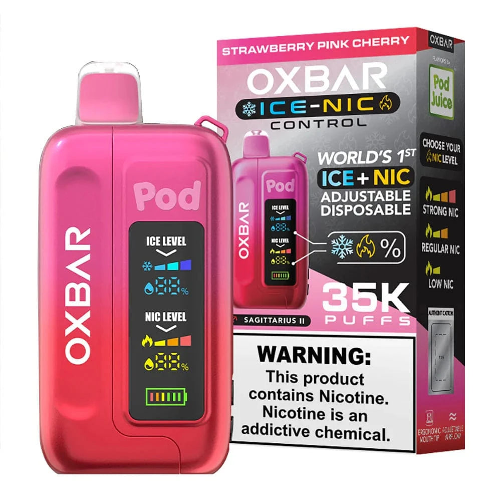 OXBAR X Pod Juice Ice-Nic Control 35K Disposable