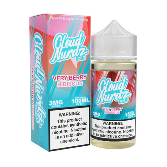 Very Berry Hibiscus ICED - Cloud Nurdz - 100mL