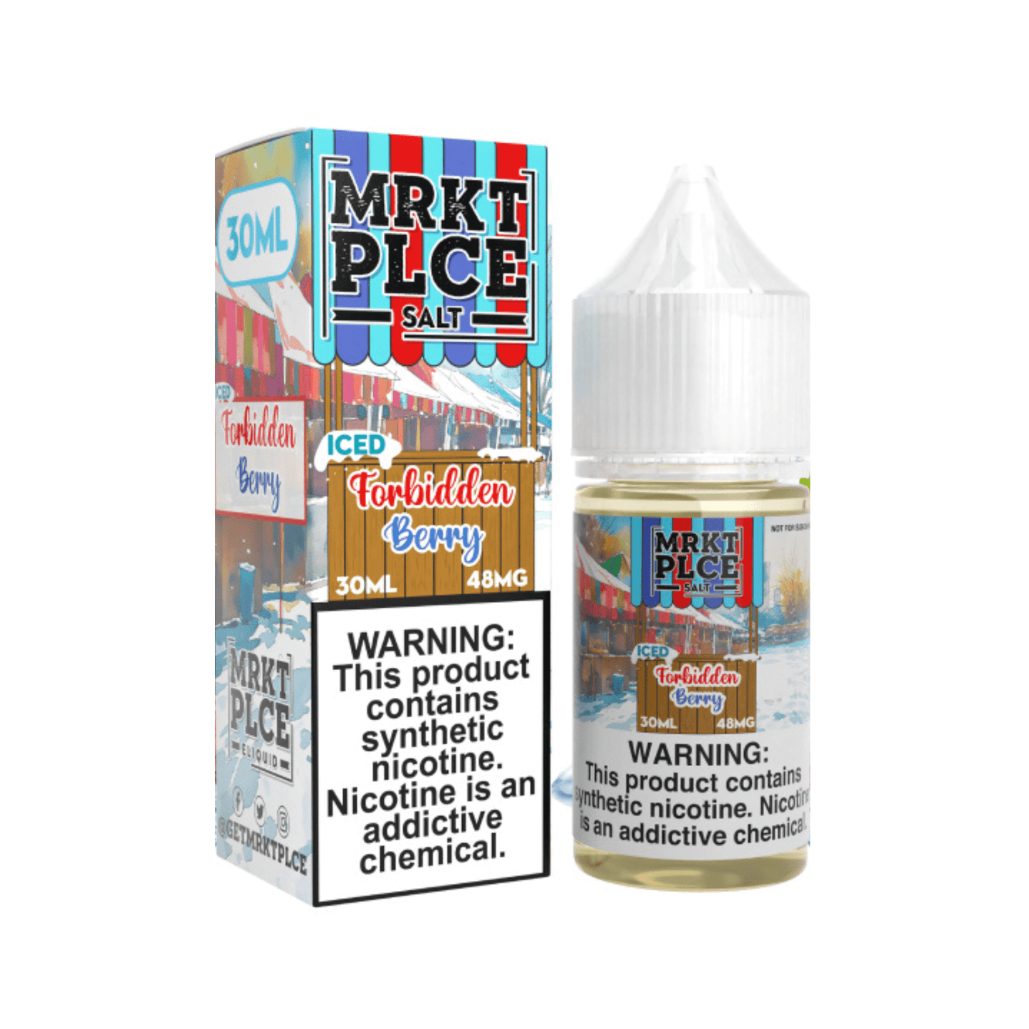ICED Forbidden Berry SALT - MRKT PLCE - 30mL