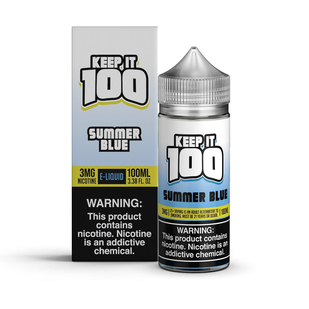 Summer Blue - Keep It 100 - Vape Juice | Giant Vapes Summer Blue - Keep It 100 - Vape Juice | Giant Vapes