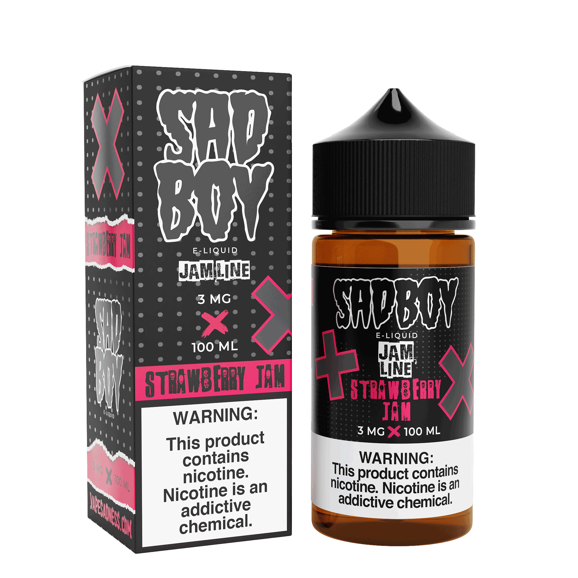 Strawberry Jam - Sadboy E-Liquid - Vape Juice | Giant Vapes