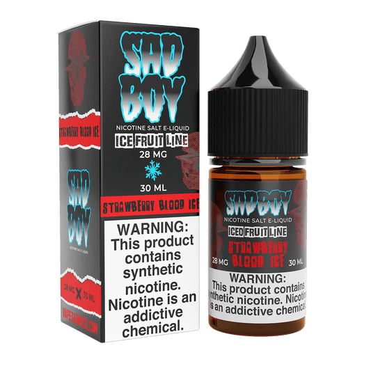 Strawberry Blood ICE SALT - Sadboy - 30mL