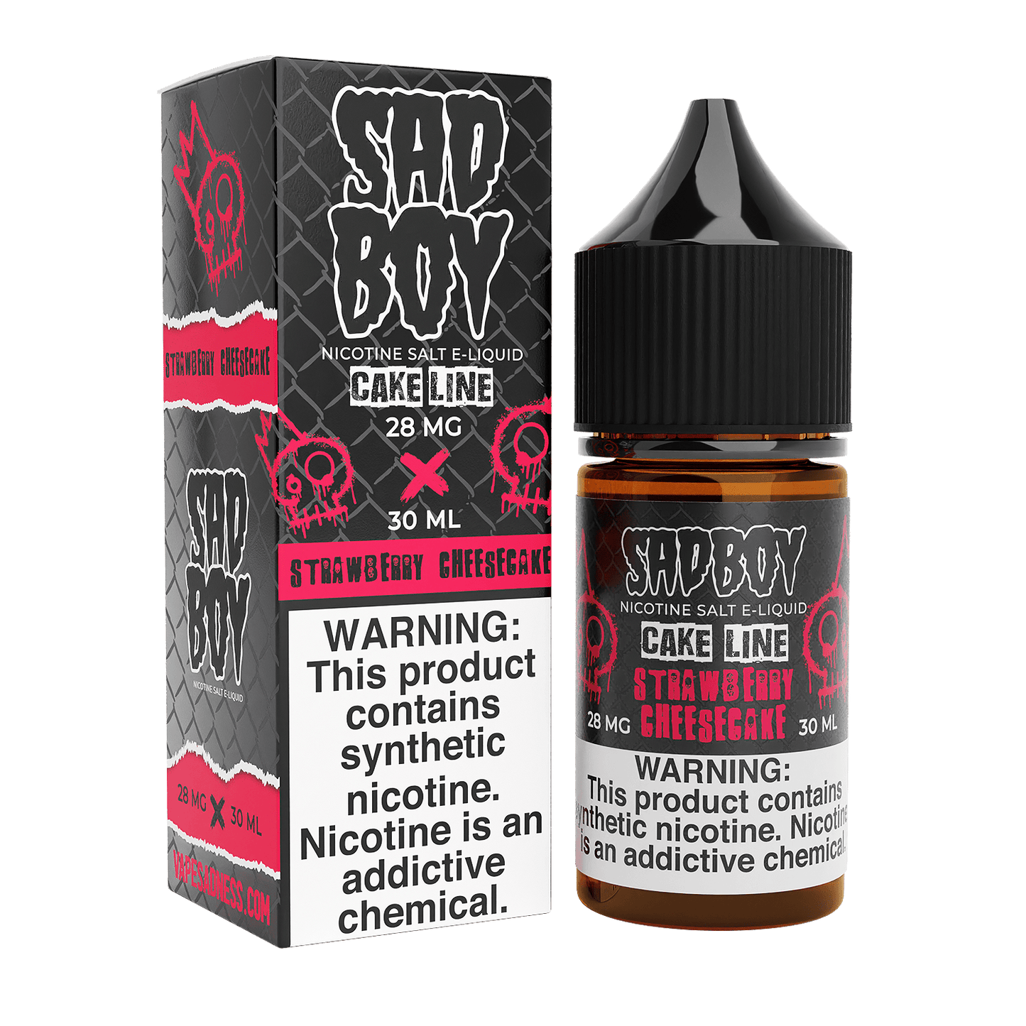 Strawberry Cheesecake SALT - Sadboy - 30mL
