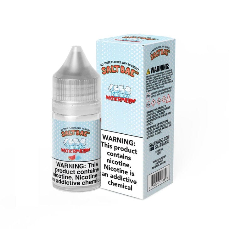 ICED Summer Watermelon SALT - Salt Bae 50 - Salt Nic | Giant Vapes ICED Summer Watermelon SALT - Salt Bae 50 - Salt Nic | Giant Vapes