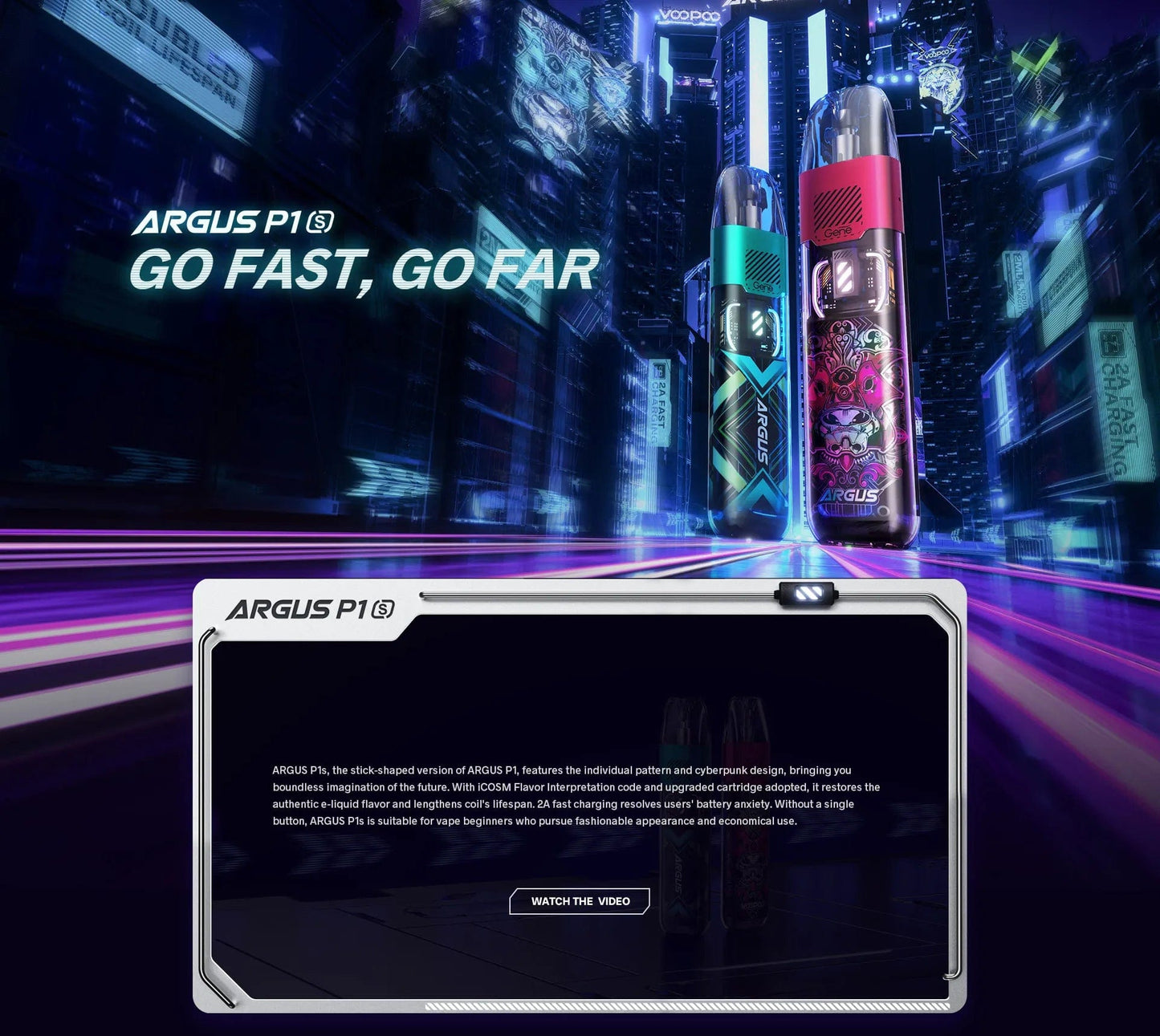 VOOPOO ARGUS P1S 25W Pod System