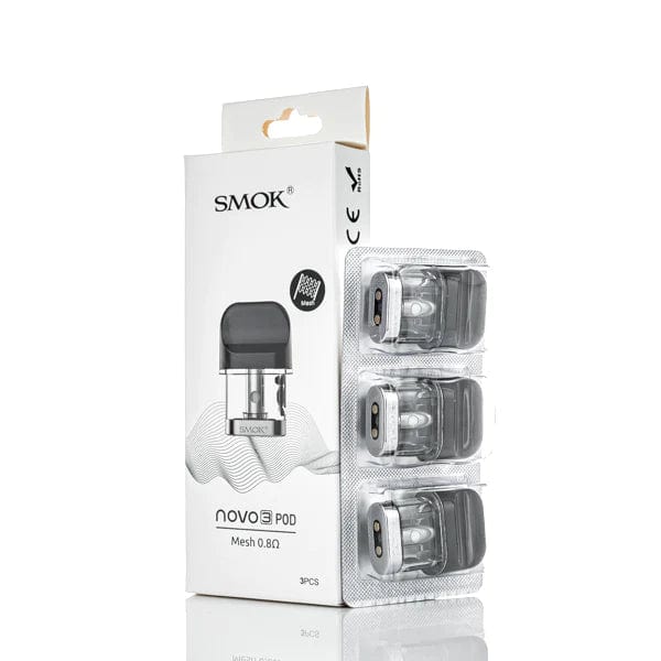 SMOK Novo 3 Replacement Pods - SMOKTech - Vape Pod Giant Vapes SMOK Novo 3 Replacement Pods - SMOKTech - Vape Pod Giant Vapes