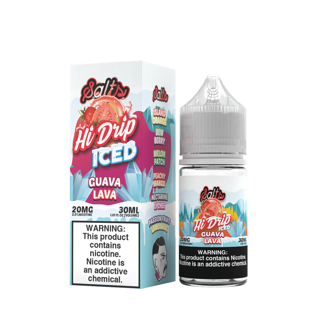 Guava Lava ICED SALT - Hi Drip - 30mL