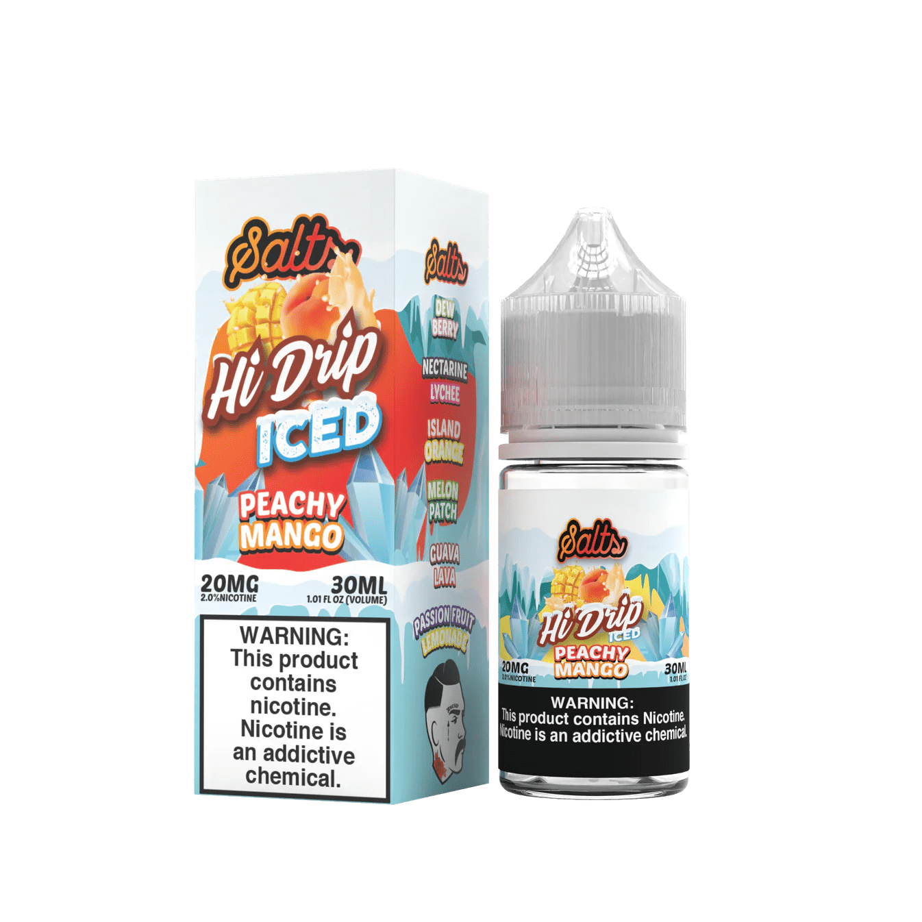 Peachy Mango ICED SALT - Hi Drip - 30mL