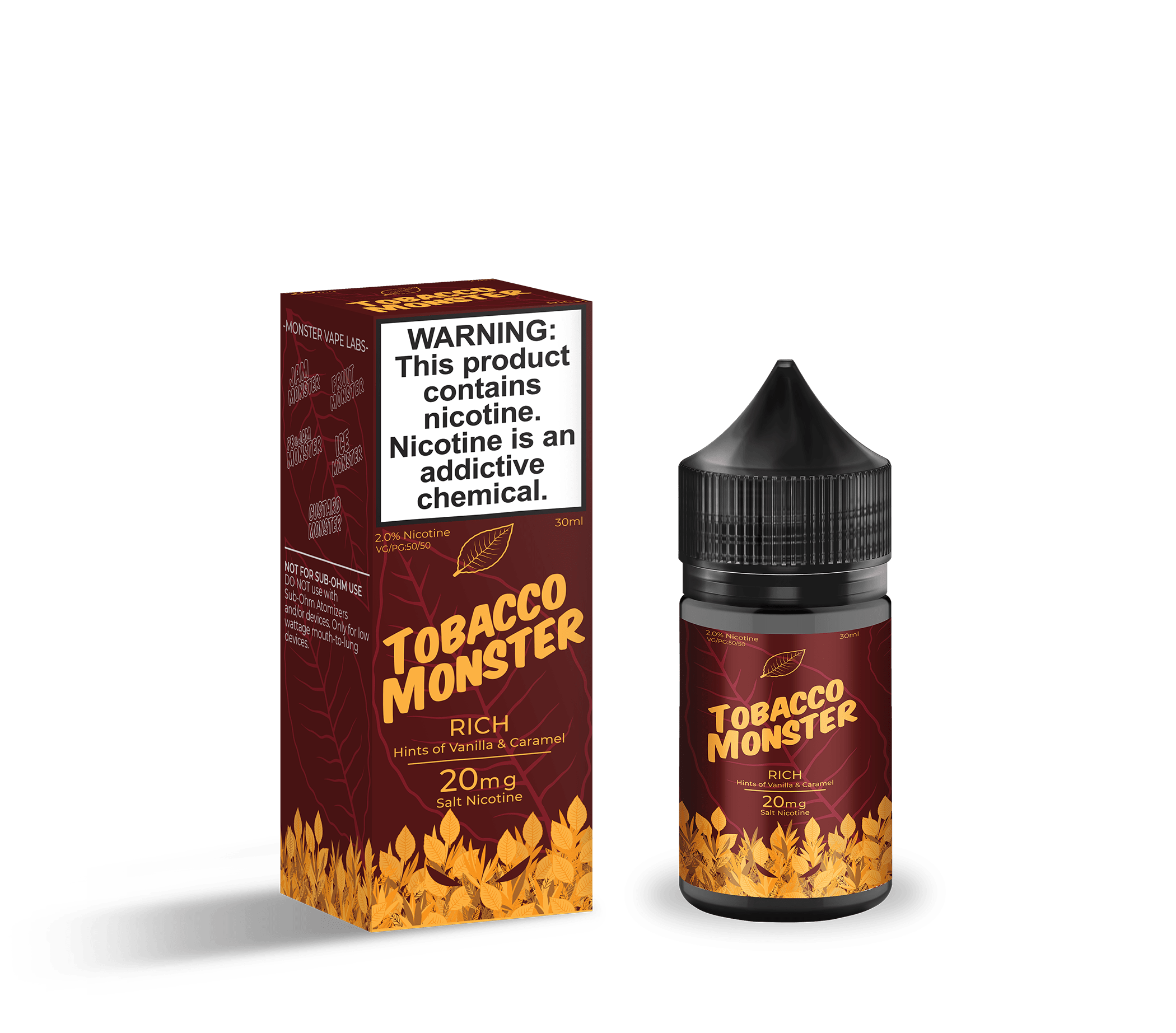 Rich SALT - Tobacco Monster - Salt Nicotine | Giant Vapes