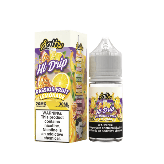 Passion Fruit Lemonade SALT - Hi Drip - 30mL