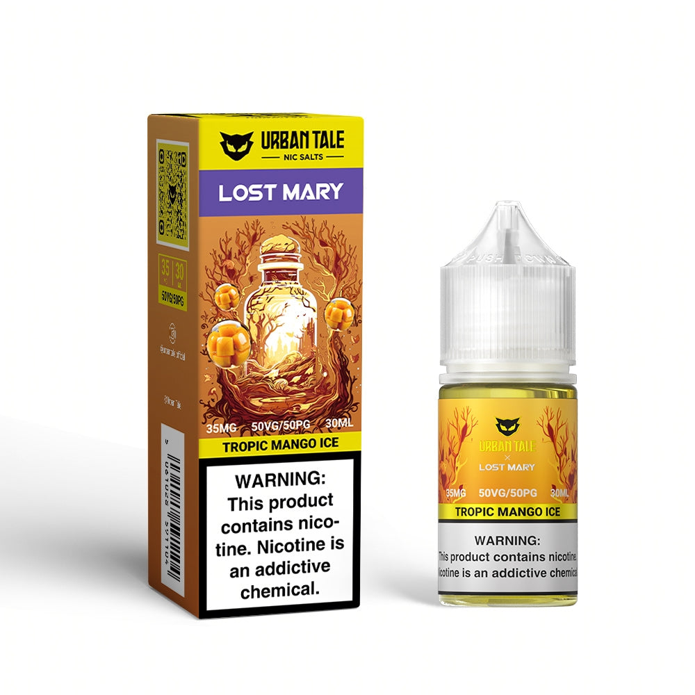 Tropic Mango ICE SALT - Urban Tale x Lost Mary - 30mL