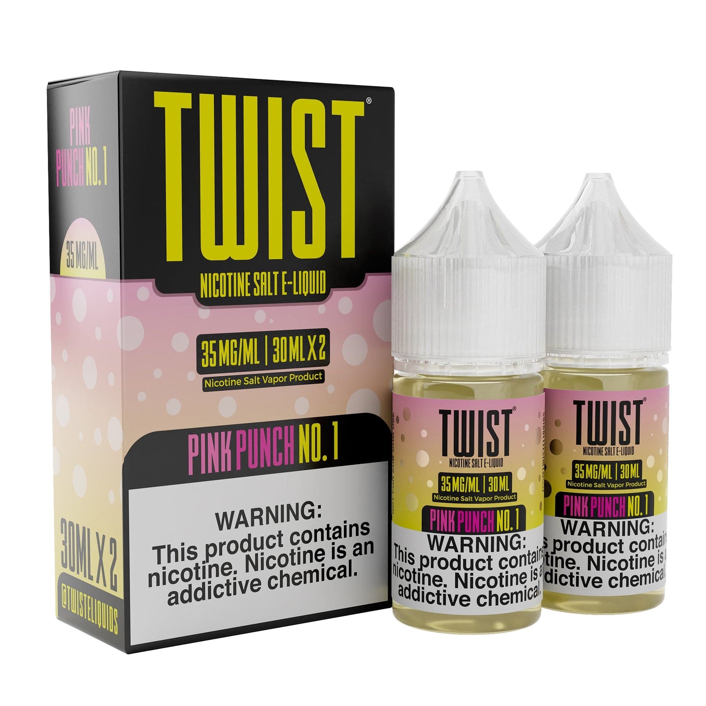 Pink Punch No. 1 SALT - Twist E-Liquids - 60mL
