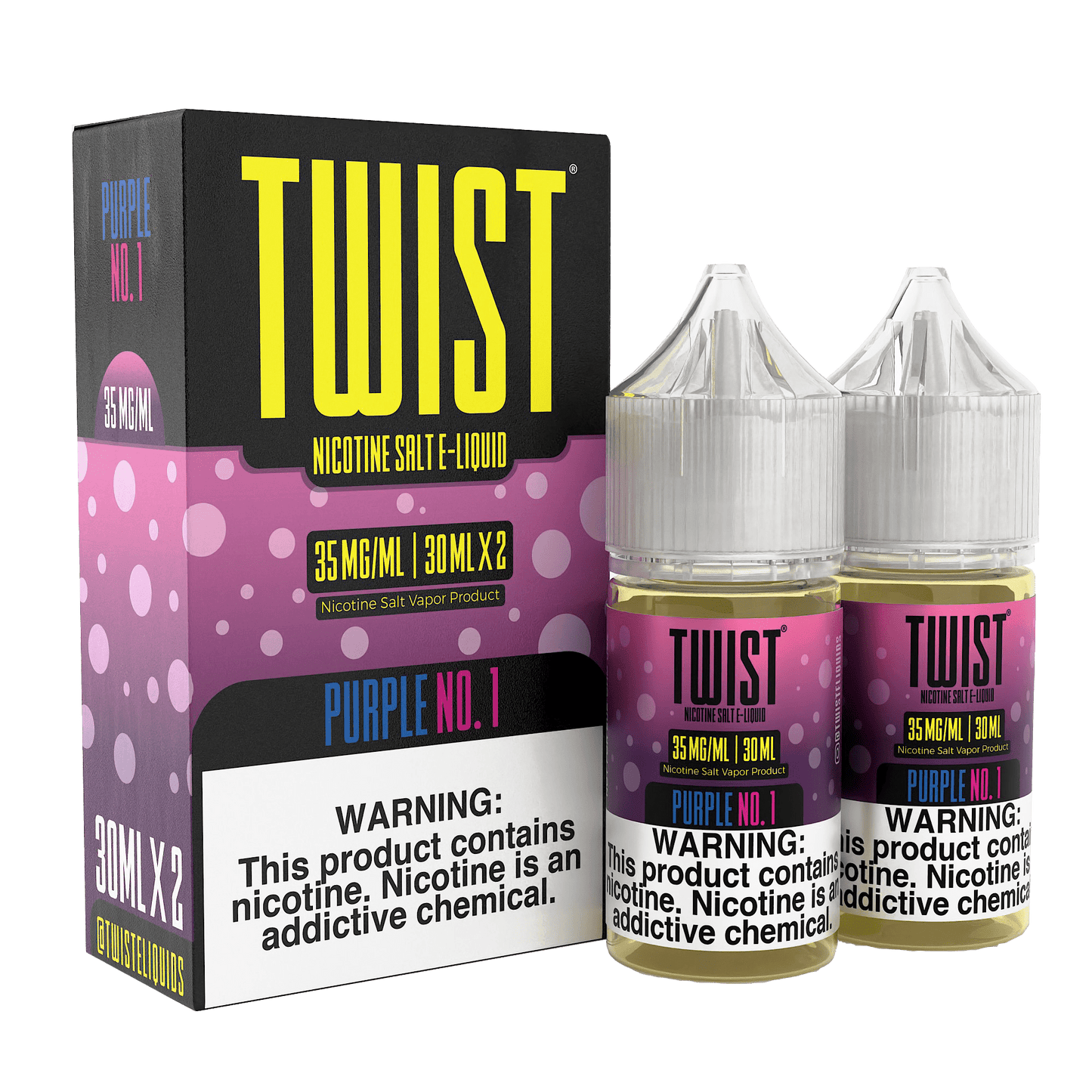 Purple No. 1 Salt - Twist E-liquids - 60ML