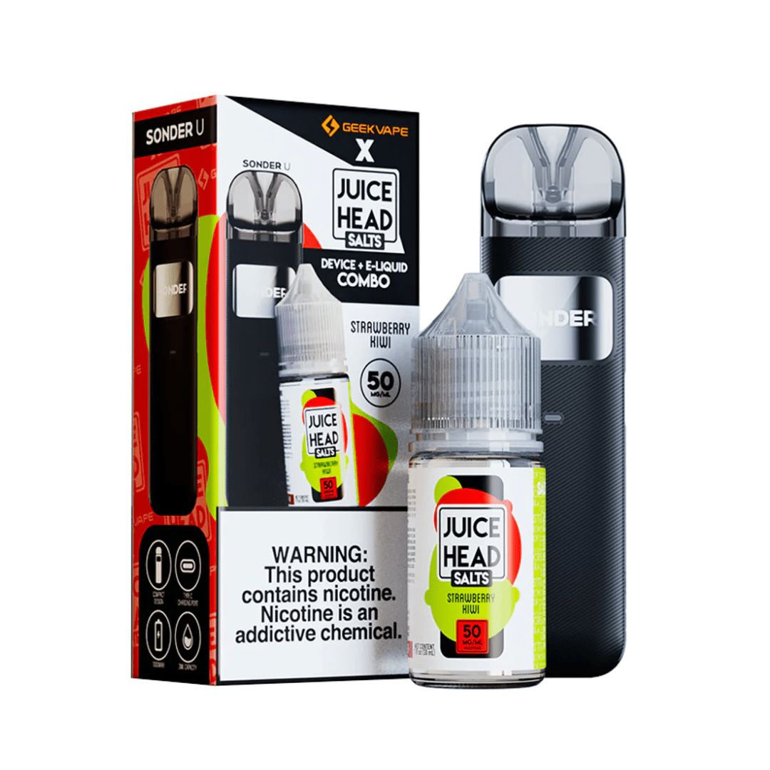 Juice Head SALTS x GeekVape Sonder U Kit - Vape Kit | Giant Vapes Juice Head SALTS x GeekVape Sonder U Kit - Vape Kit | Giant Vapes