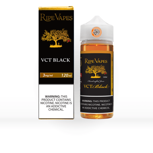 VCT Black - Ripe Vapes - 120mL