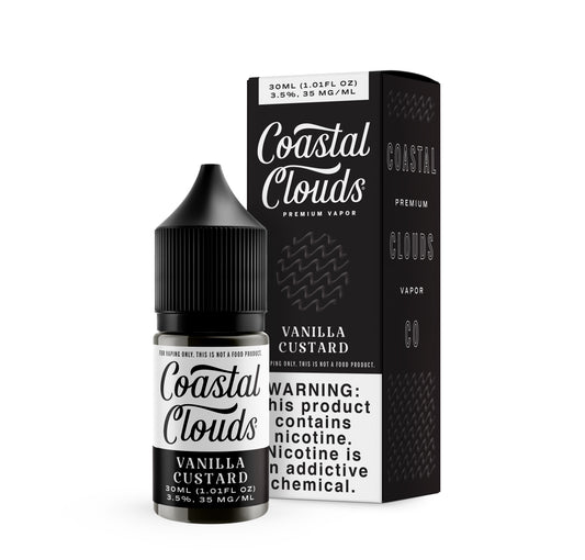 Vanilla Custard - Coastal Clouds Salts - 30ml