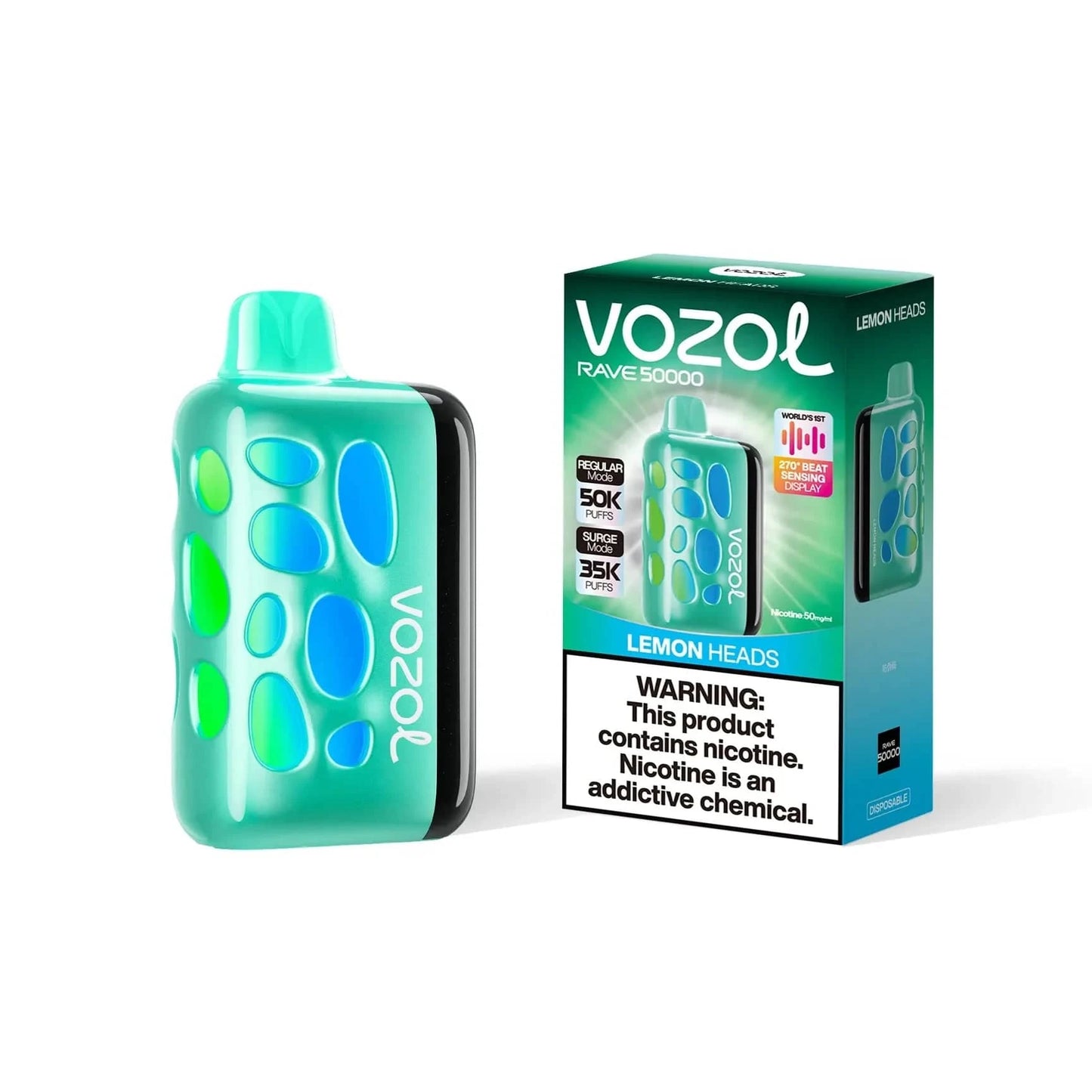 Vozol Rave 50000 Disposable