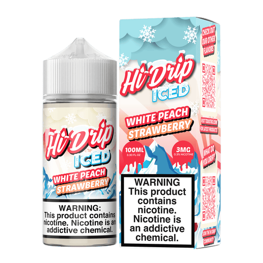 White Peach Strawberry ICED - Hi Drip - 100mL